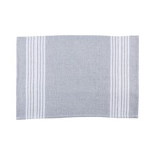 Nicola Spring Cotton Tea Towel - 60cm x 40cm - Light Grey