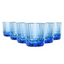 Bormioli Rocco America '20s Water Glasses - 370ml - Sapphire Blue - Pack of 6