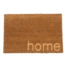 Nicola Spring Coir Door Mat - 60 x 40cm - Embossed Home