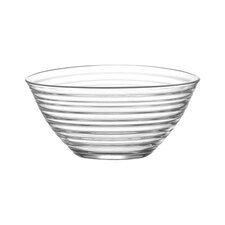 LAV Derin Glass Serving Bowl - 12cm - Clear