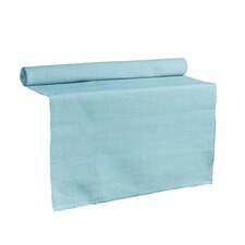 Nicola Spring Cotton Fabric Table Runner - 48cm x 183cm - Olympic Blue