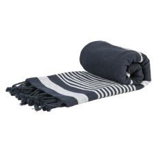 Nicola Spring Deluxe Cotton Turkish Bath Towel - Navy