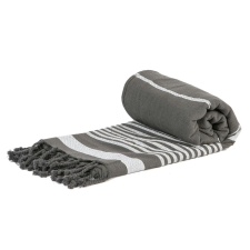 Nicola Spring Deluxe Turkish Cotton Bath Towel - 157 x 87cm - Steel Grey