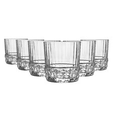 Bormioli Rocco America '20s Whisky Glasses - 380ml - Clear - Pack of 6