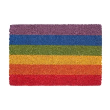 Nicola Spring Coir Door Mat - 90 x 60cm - Rainbow