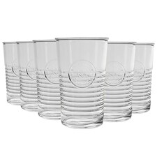 Bormioli Rocco Officina 1825 Highball Glasses - 475ml - Pack of 6