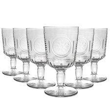 Bormioli Rocco Romantic Wine Glasses - 320ml - Clear - Pack of 6