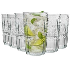 Bormioli Rocco Romantic Highball Glasses - 475ml - Clear - Pack of 6