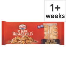 Wall's 10 Snack Sausage Rolls 270G