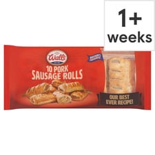 Wall's 10 Hearty Sausage Rolls 550G