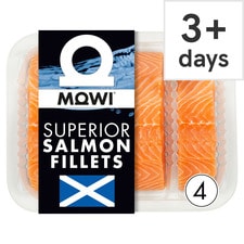 Mowi 4 Scottish Salmon Fillets 460g