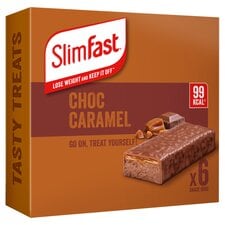 SlimFast Snack Bar - Chocolate Caramel 6 Bars 156g