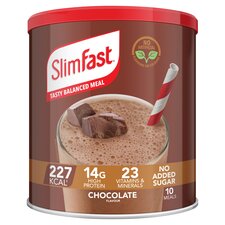 SlimFast Meal Replacement Shake Powder - Chocolate Flavour 375g