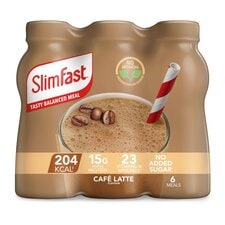 SlimFast Meal Replacement Shake - CafÃ© Latte 6 x 325ml