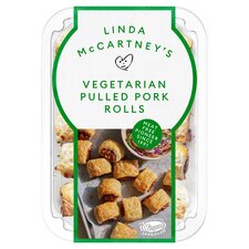 Linda Mccartney Vegetarian Mini Pulled Pork Rolls 168G