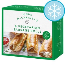 Linda Mccartneys 6 Vegetarian Sausages Rolls 342G