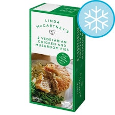 Linda McCartney's 2 Vegetarian Chicken & Mushroom Pies 380g