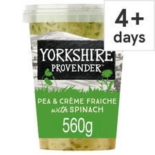 Yorkshire Provender Pea & Creme Fraiche With Spinach 560G