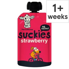 The Collective Suckies Strawberry Kids Yoghurt Pouch 90g