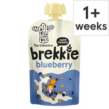 The Collective Brekkie Blueberry and Oat Kids Yoghurt Pouch 110g