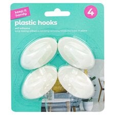 Keep It Handy Self-Adhesive Hooks 4 Pack