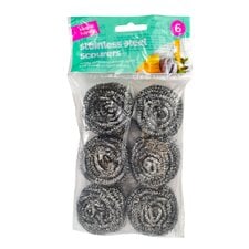 Keep It Handy Stainless Steel Scourers 6 Pack