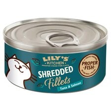 Lily's Kitchen Cat Shredded Fillets Tuna & Salmon 70G