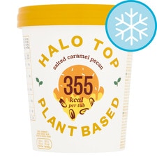 Halo Top Plant-Based Salted Caramel Pecan Ice Cream 473Ml