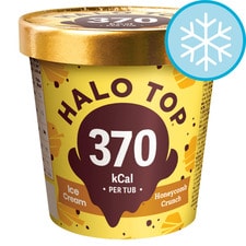 Halo Top Honeycomb Crunch Ice Cream Tub 460ml