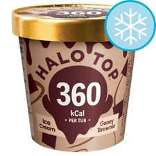 Halo Top Ice Cream Gooey Brownie 460ml