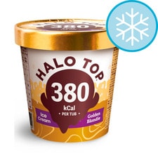 Halo Top Golden Blondie Ice Cream Tub 460ml