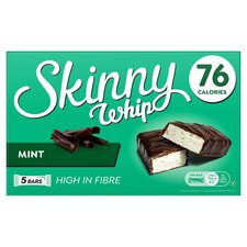 Skinny Whip Mint And Dark Chocolate Bars 5X20g