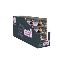 Encore 100% Natural Cat Tin Tuna Fillet with Prawn 16x70g