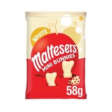 Maltesers Mini Bunnies White Chocolate Bag 58g