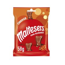 Maltesers Mini Bunnies Orange Chocolate Bag 58g