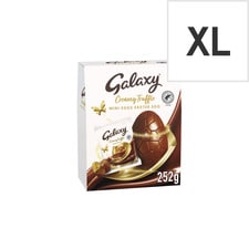 Galaxy Milk Chocolate Creamy Truffle Minis Extra Large Easter Egg 252g