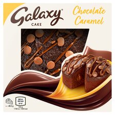 Mars Galaxy Chocolate and Caramel Cake