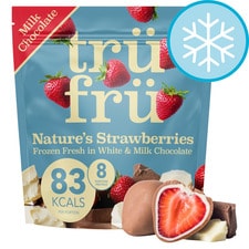 TrüFrü White & Milk Chocolate covered Strawberries 227g