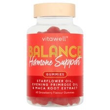 Vitawell Balance Hormone Support Multivitamin Strawberry Gummies 60s