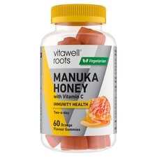 Vitawell Roots Manuka Honey Orange Flavoured Gummies 60s