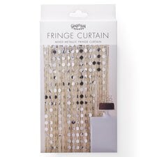 Ginger Ray Shimmer Metallic Fringe Curtain