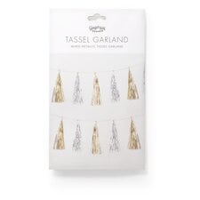 Ginger Ray Shimmer Mixed Metallic Tassel Garland