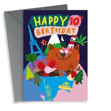 thortful Cute 10th Birthday Card