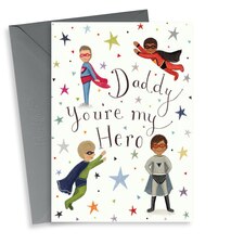 thortful Cute Superhero Father's Day Card