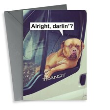 thortful Cheeky Dog Anniversary Card For Partner