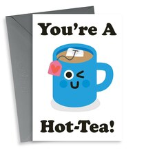 thortful Cute Hot-Tea Anniversary Card For Partner