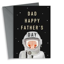 thortful Cute Astronaut Father's Day Card