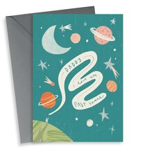 thortful Heartfelt Space Themed Father's Day Card