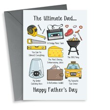 thortful Cute Ultimate Dad Father's Day Card