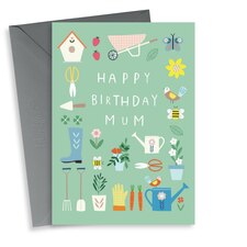 thortful Cute Gardening Birthday Card For Mum